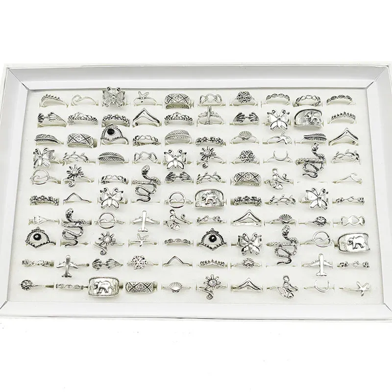 100pcs R-161 Silver