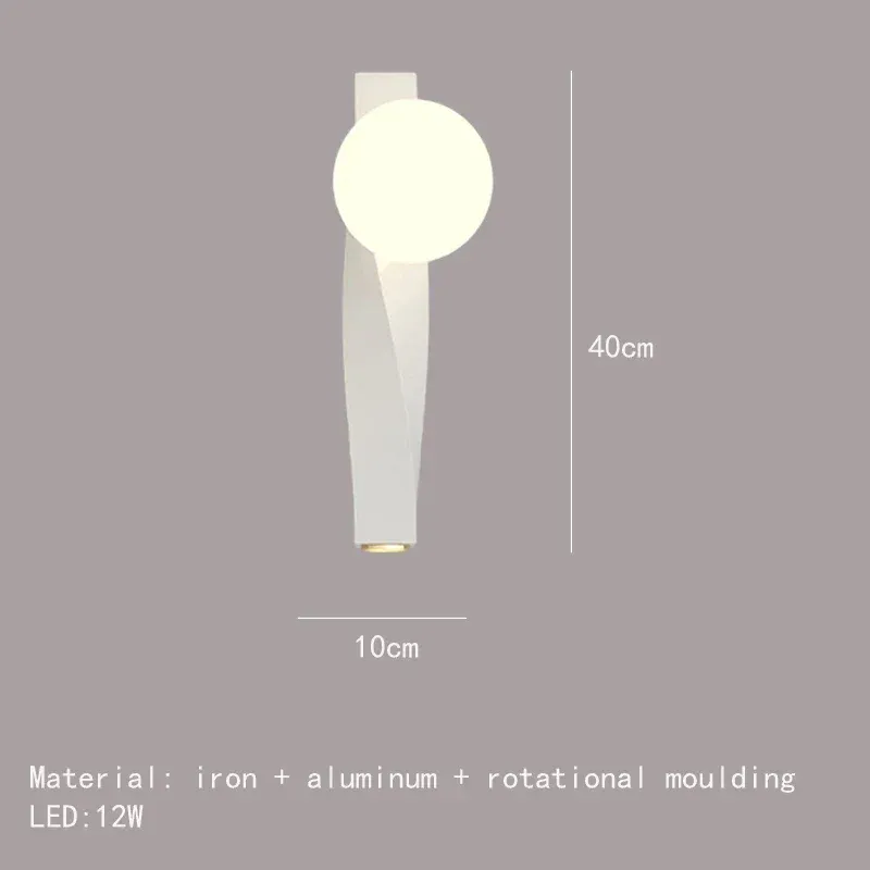 3 kolory litht 40 cm-białe