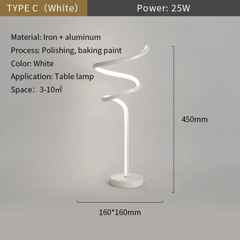 China Warm Licht Type C-Wit-25W