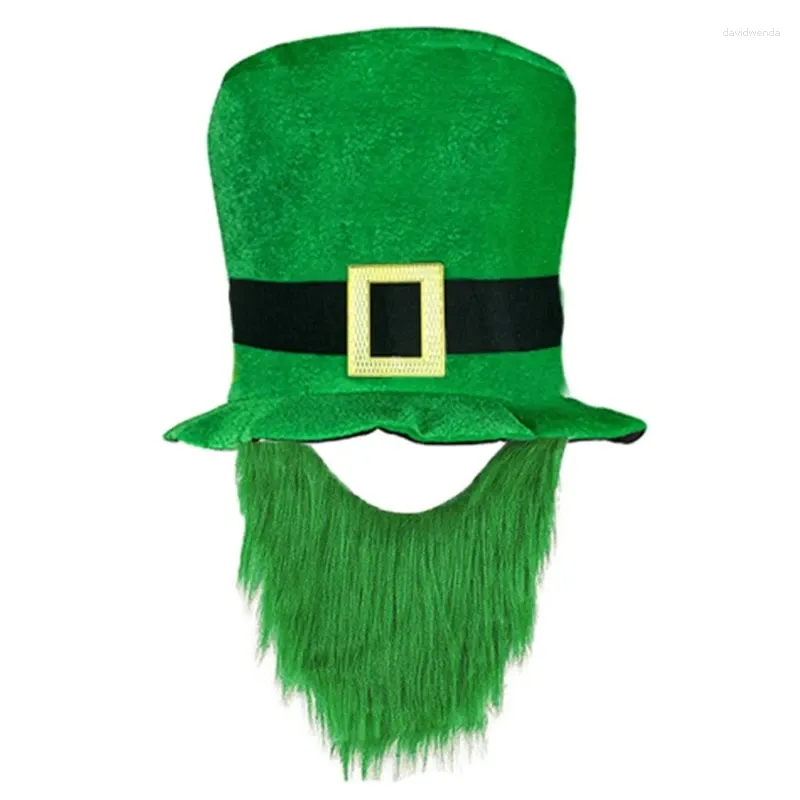 cappello irlandese barba verde