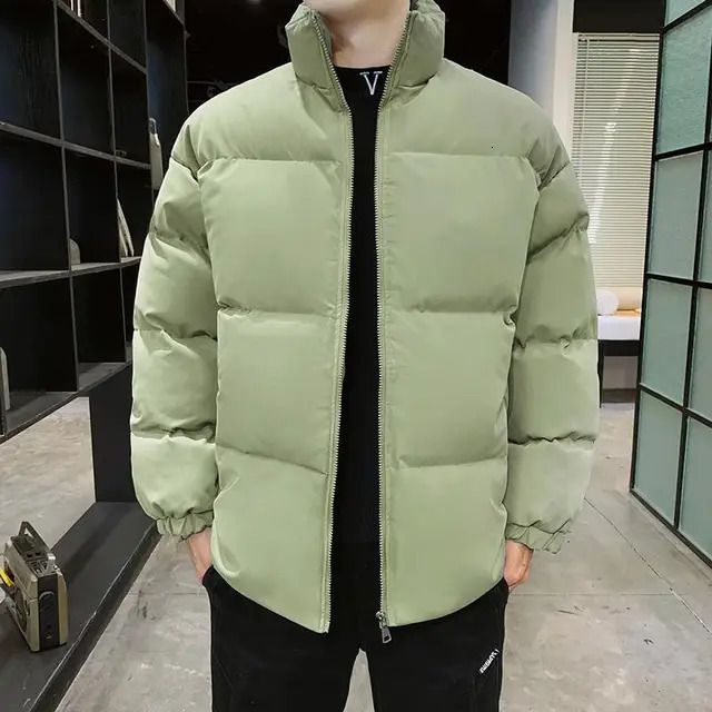 Mens de Parka Verde