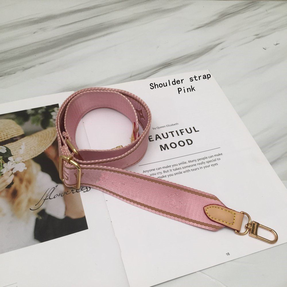 Pink Shoulder strap