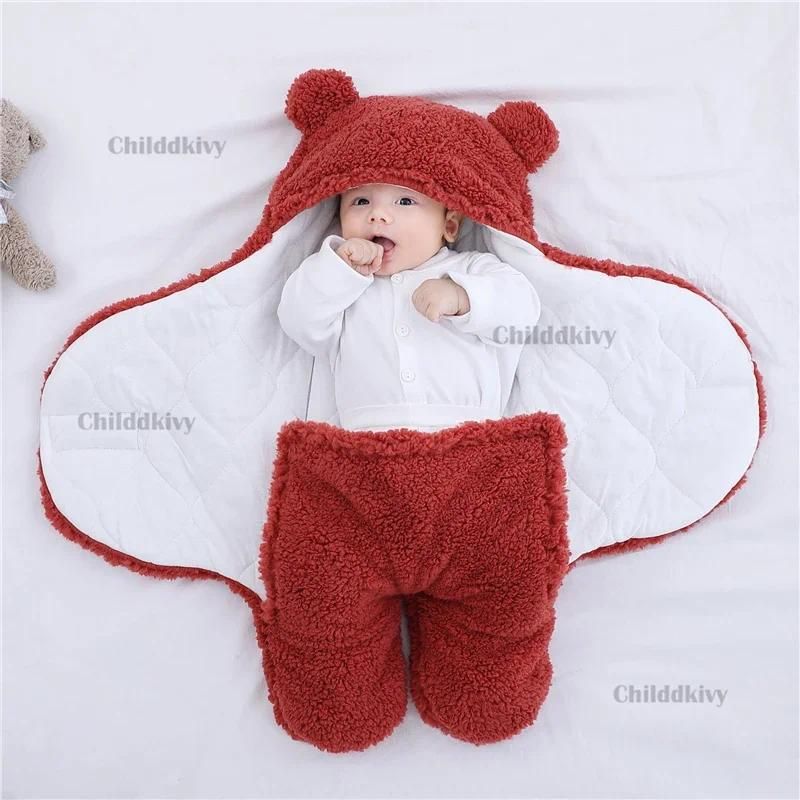 Fleece-Bear-red