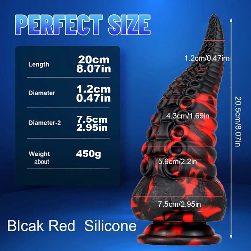 Silicone Black Red