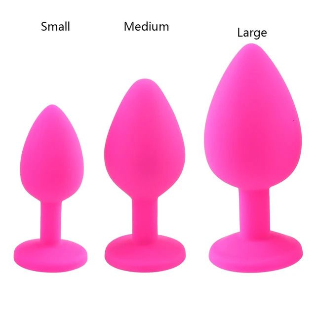 3 PCS enchufe anal