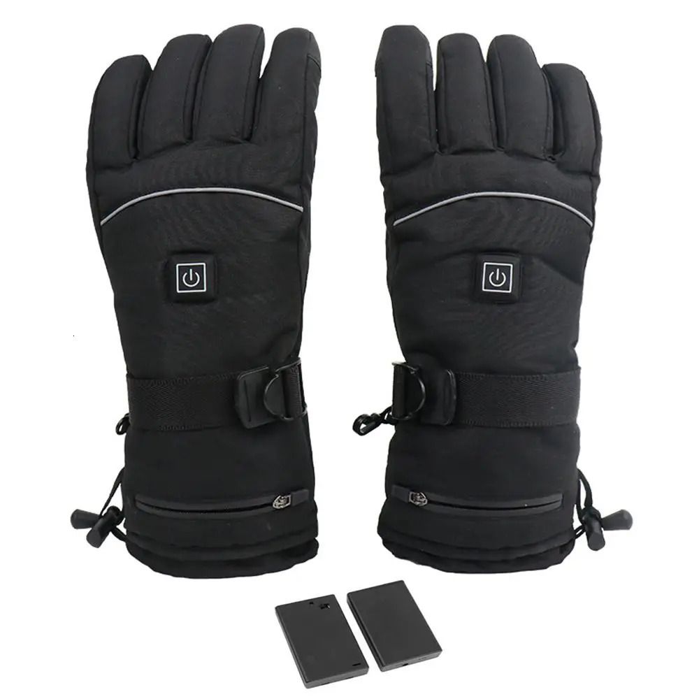 Schwarzheizte Handschuhe