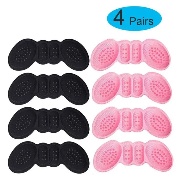 4 pares-preto rosa