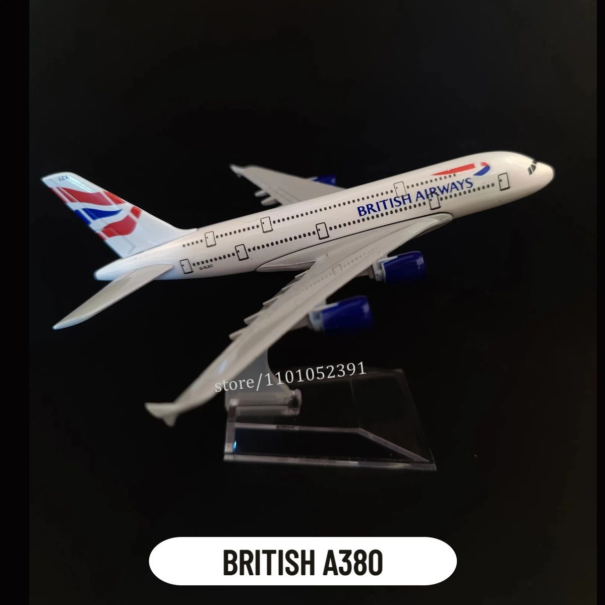 21.British A380