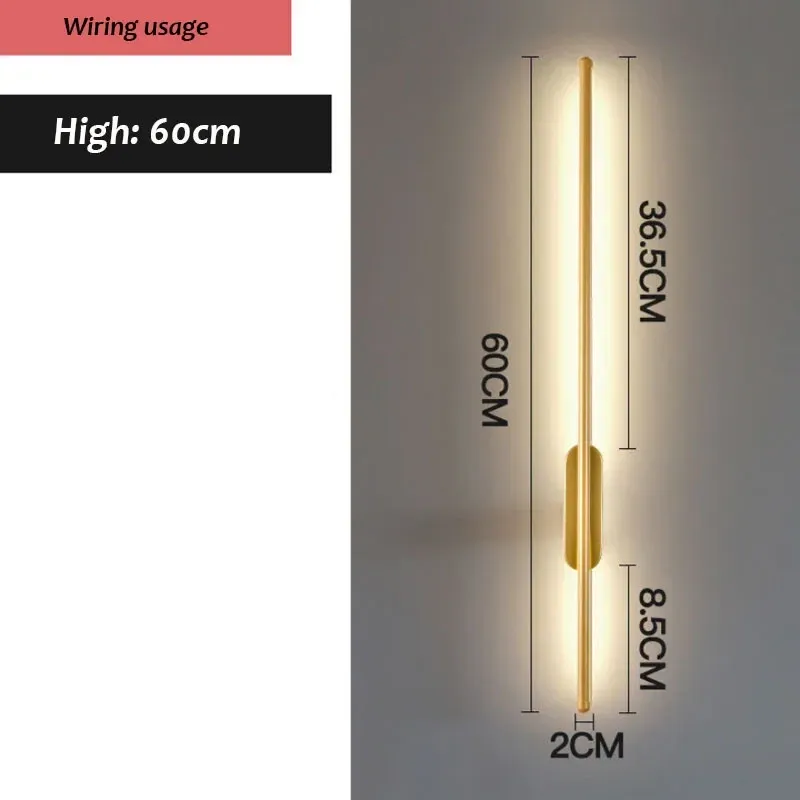 Warm White High 60cm--Gold