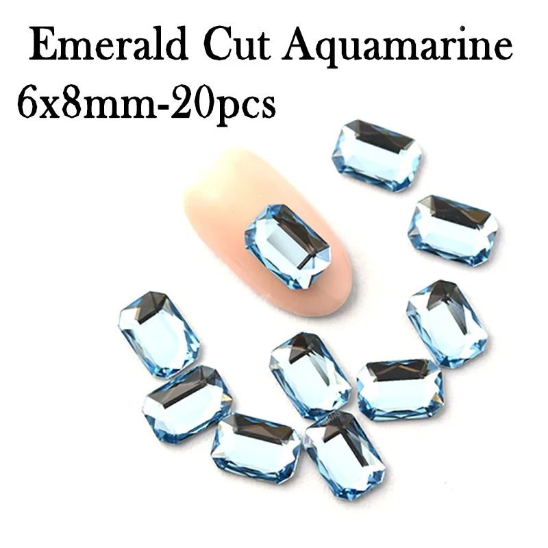 Aquamarine 6x8mm