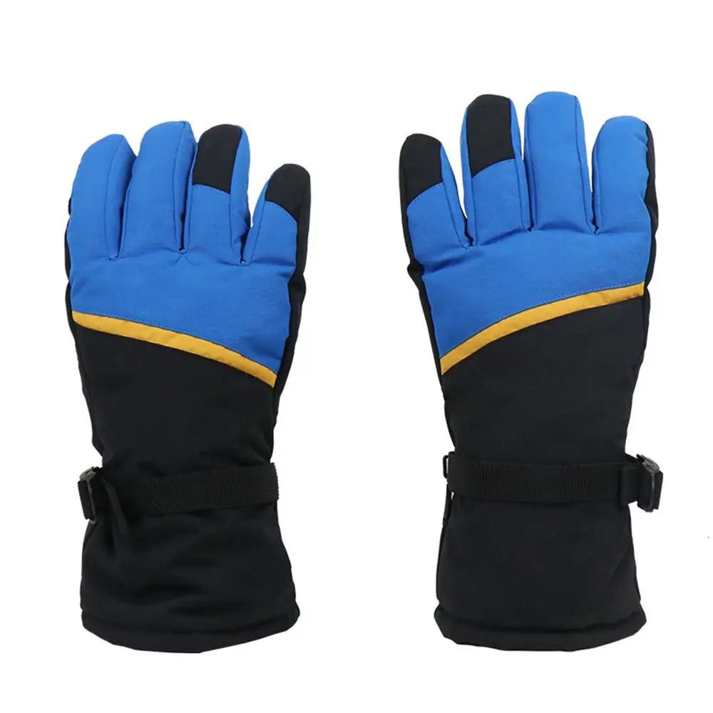 Blau-normale Handschuhe