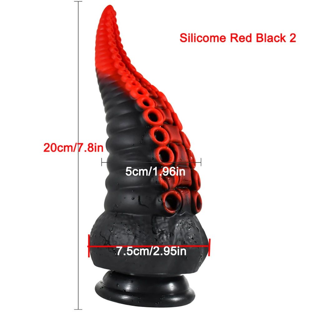 Silicone Red Black 2