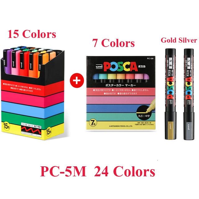 Pc-5m 24 Colors