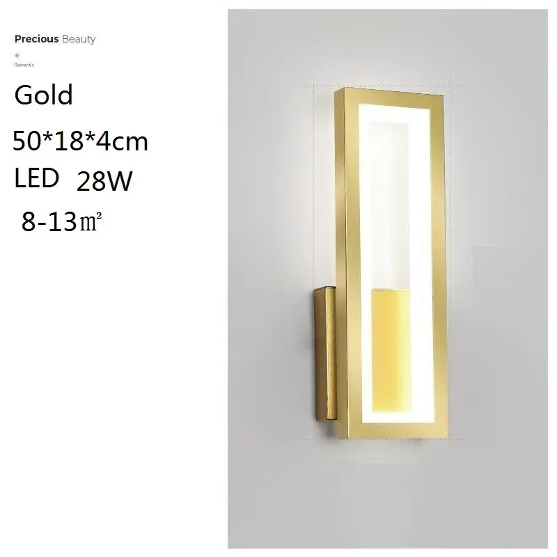 220V Luce Bianca Oro 50cm