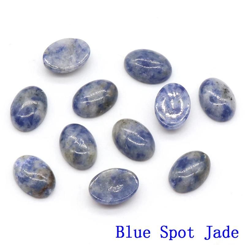 8x10 mm Blue Spot Jade