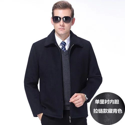 cashmere zip navy