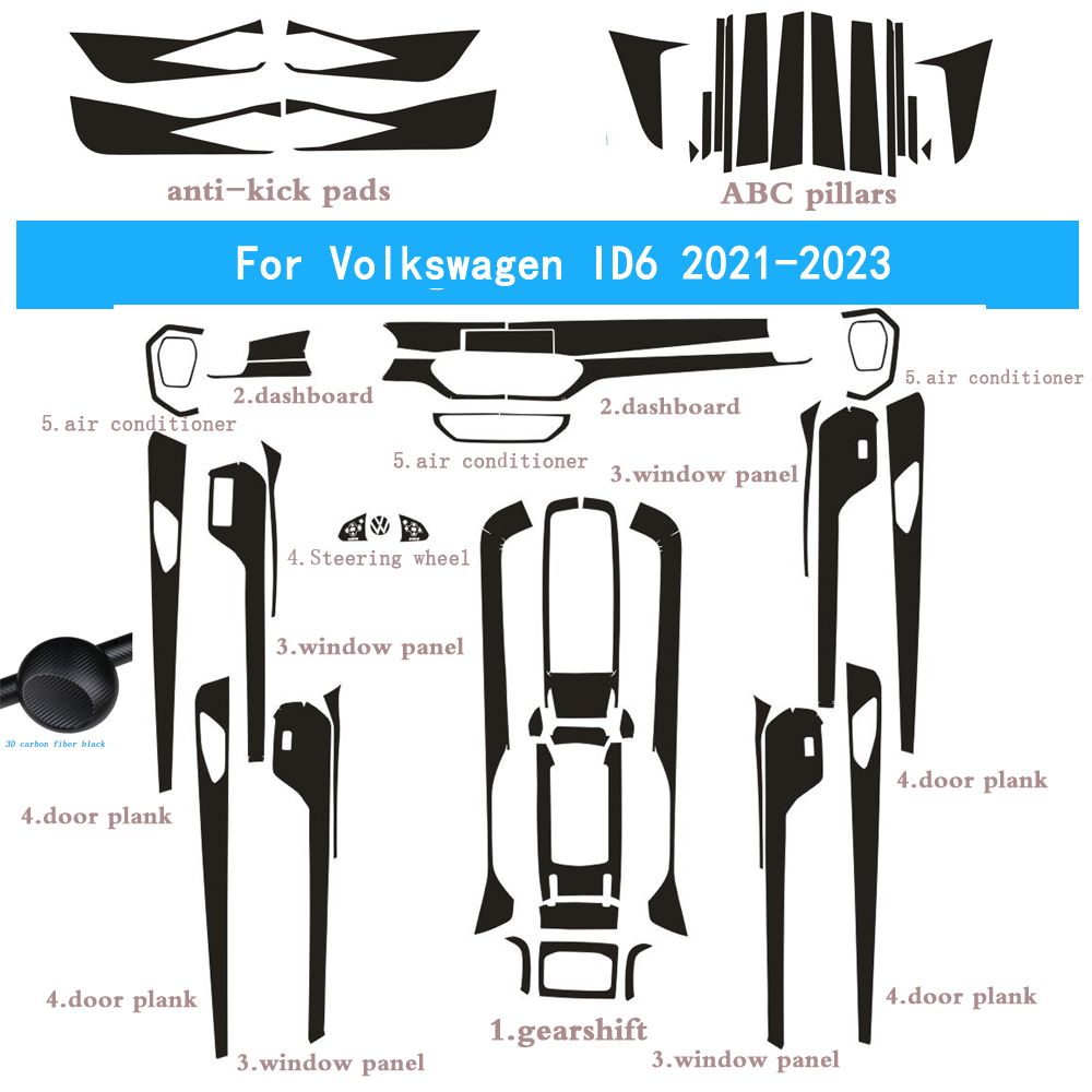 menu 1 3D CF black