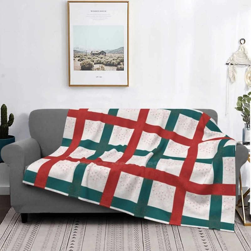 Asian flower online blanket