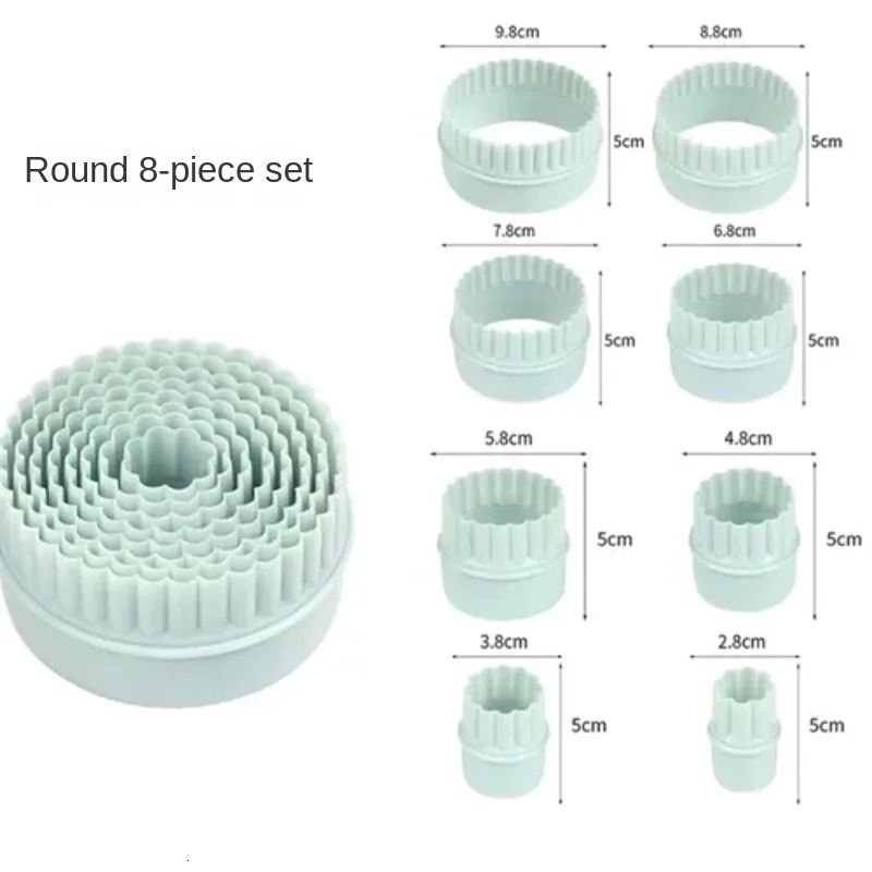 8PCS Wave Circle