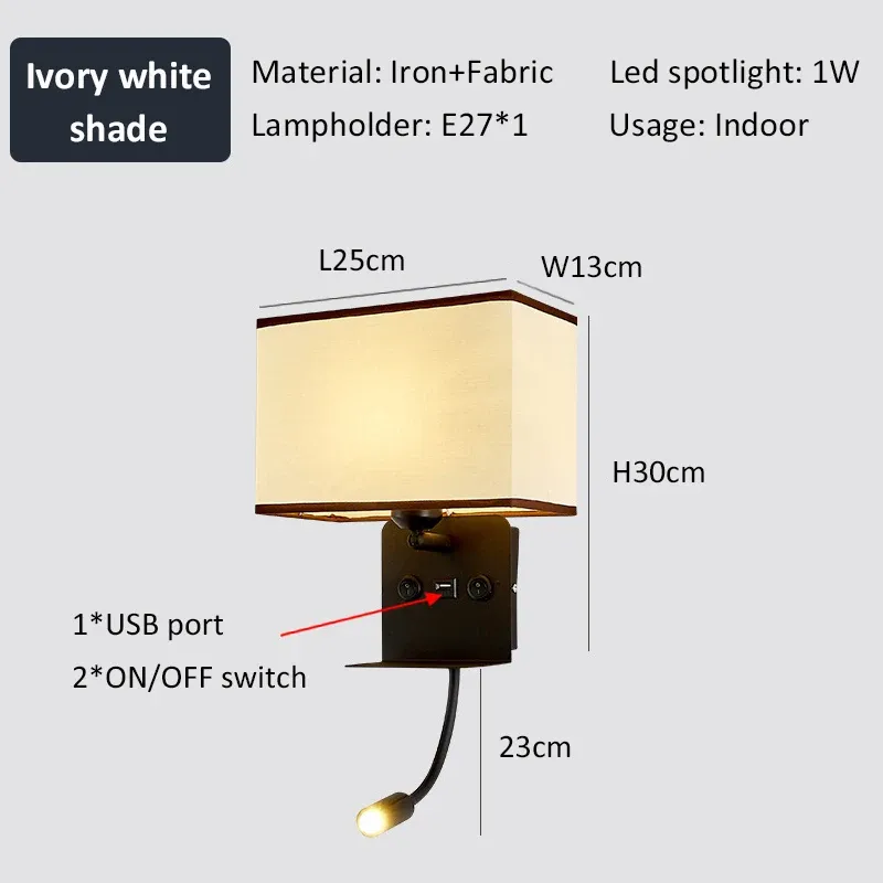 Exclude bulb Ivory white