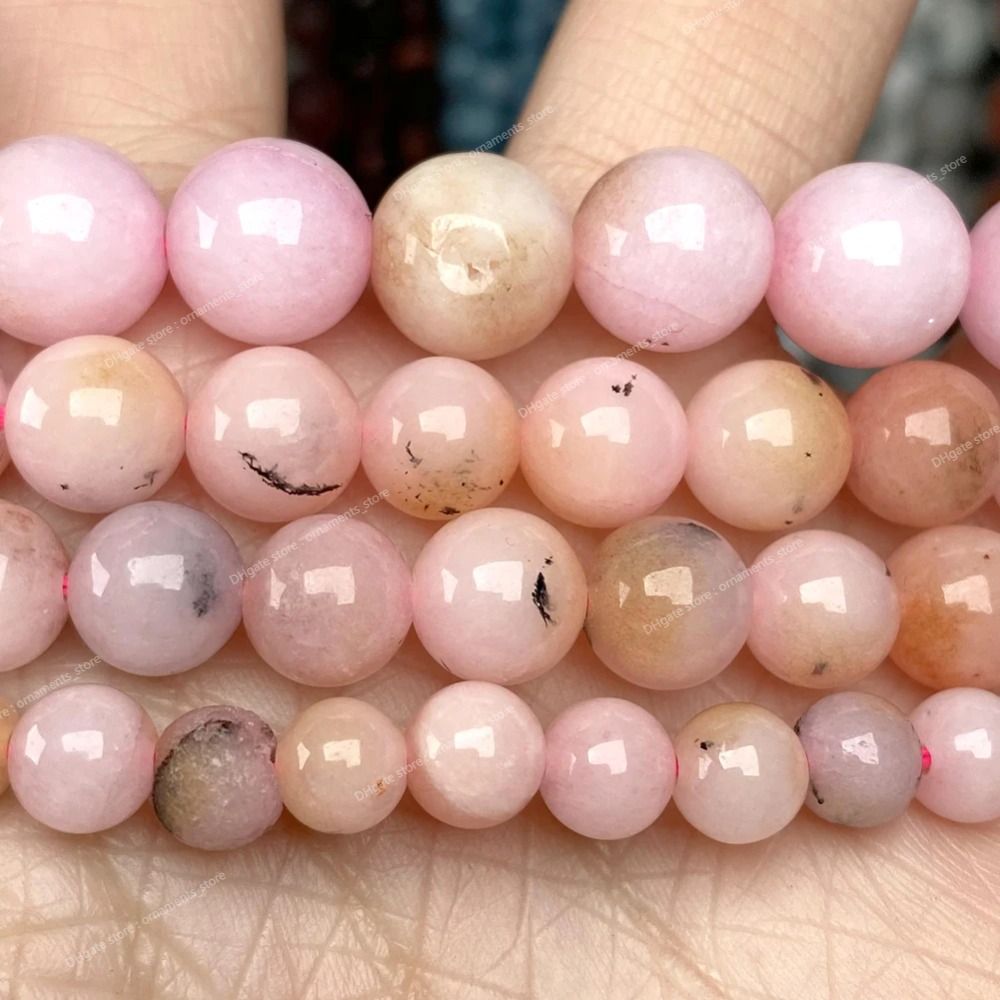 Opale Rose 4mm 88-90pcs Perles