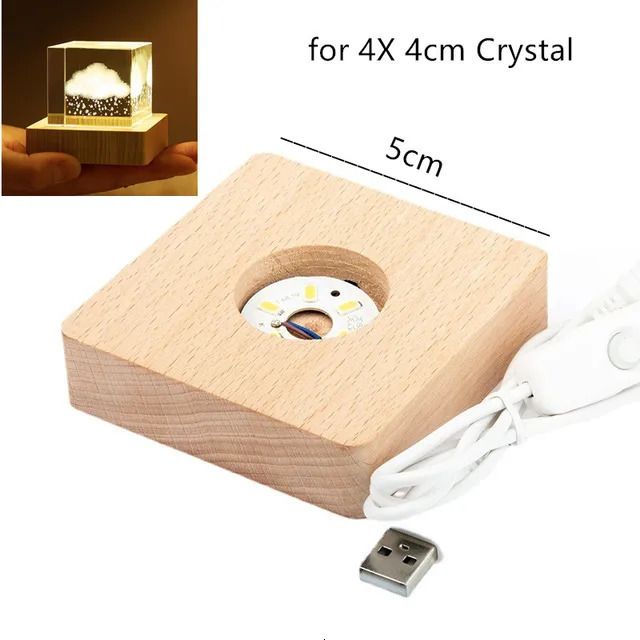 Base LED de 5x5 cm