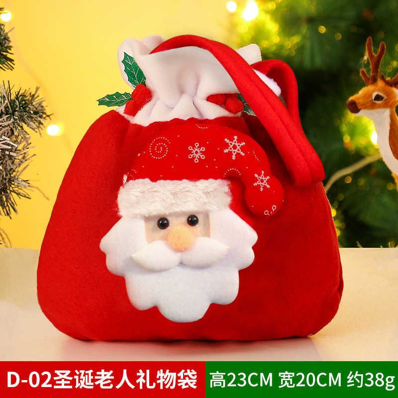 d-02 sac cadeau du Père Noël