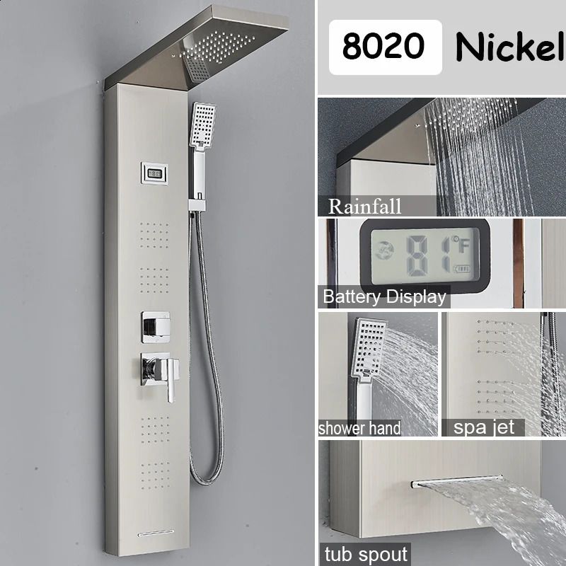 Nickel brossé 8020