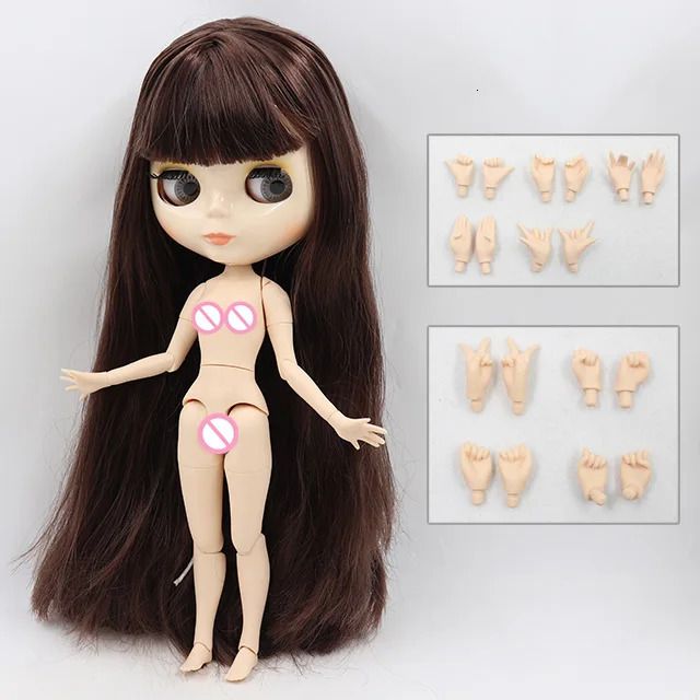 Glossy Face-Doll And Hands Ab16