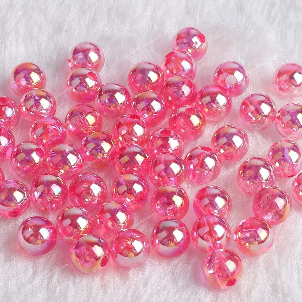 Dark Pink 6mm 100pcs