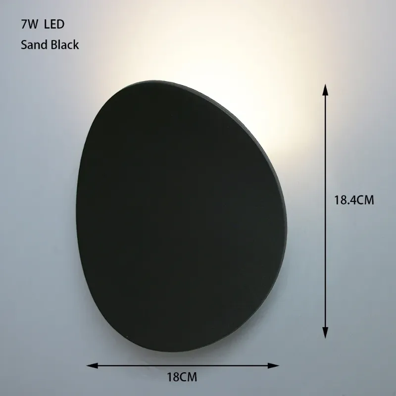 Теплый белый (2700-3500К) Песочно-черный 7W