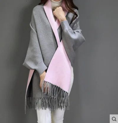 grey with pink