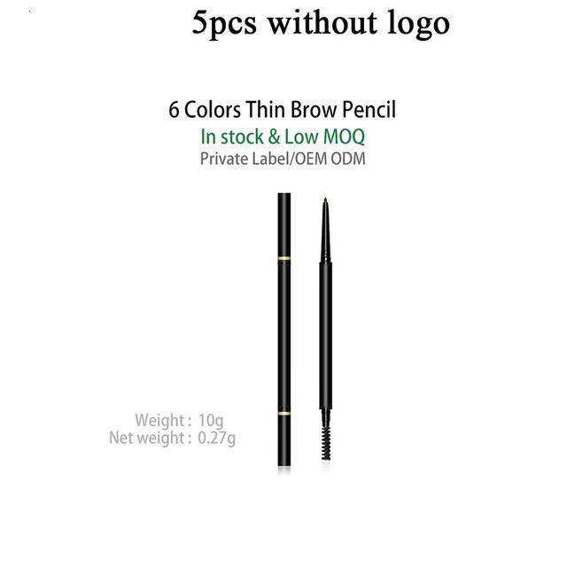 5pcs sans logo