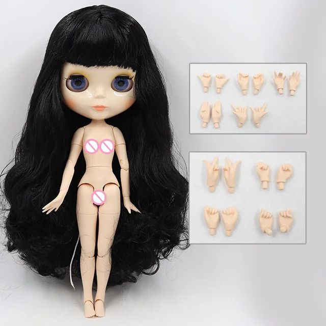 Glossy Face-Doll And Hands Ab7