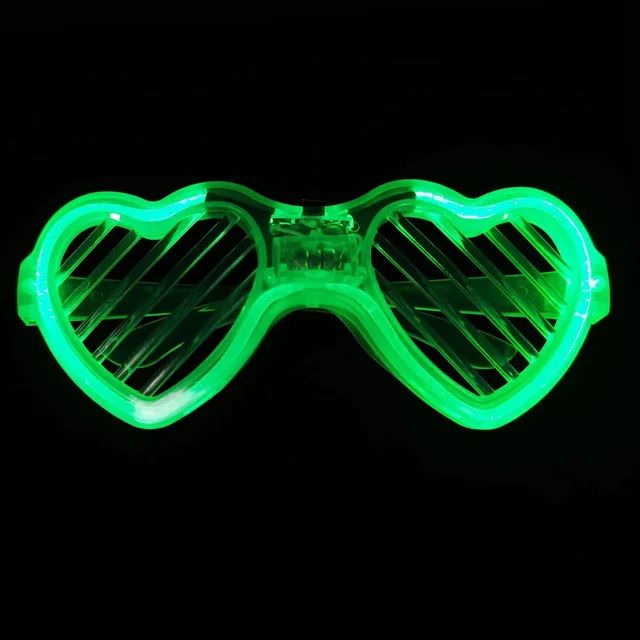 Heart Green-10pcs