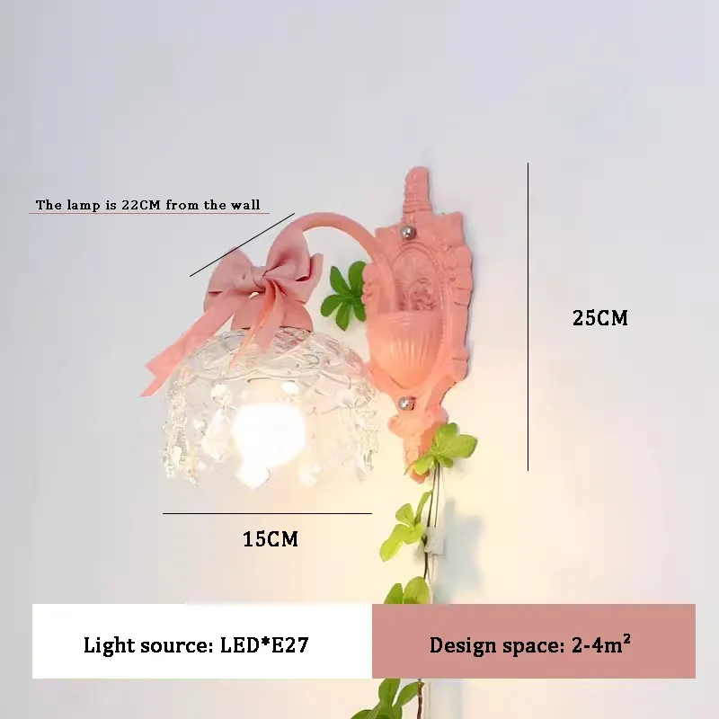 3 temperature colore Lampada da parete 1 luce