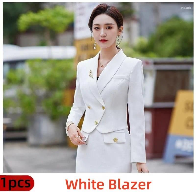 blazer blanc