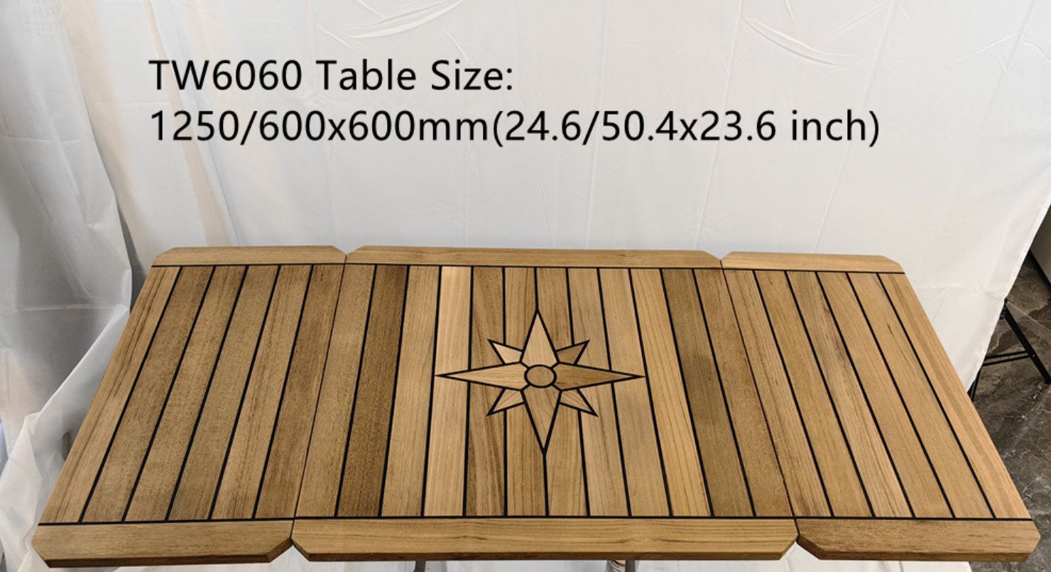 TW6060 Table Only 24.6/50.4x23.6 Inch