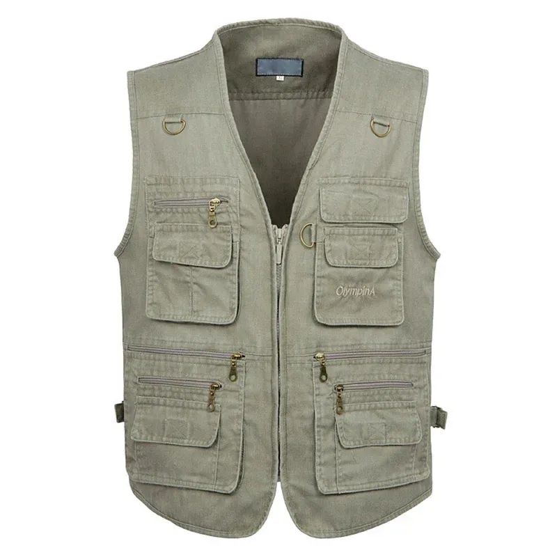 Kaki -vest