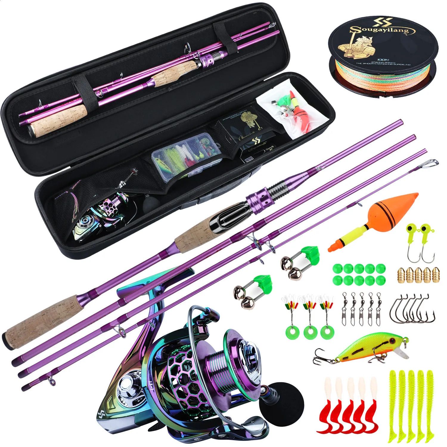 Fishing Rod Full Set-2.1m And 1000 Reel