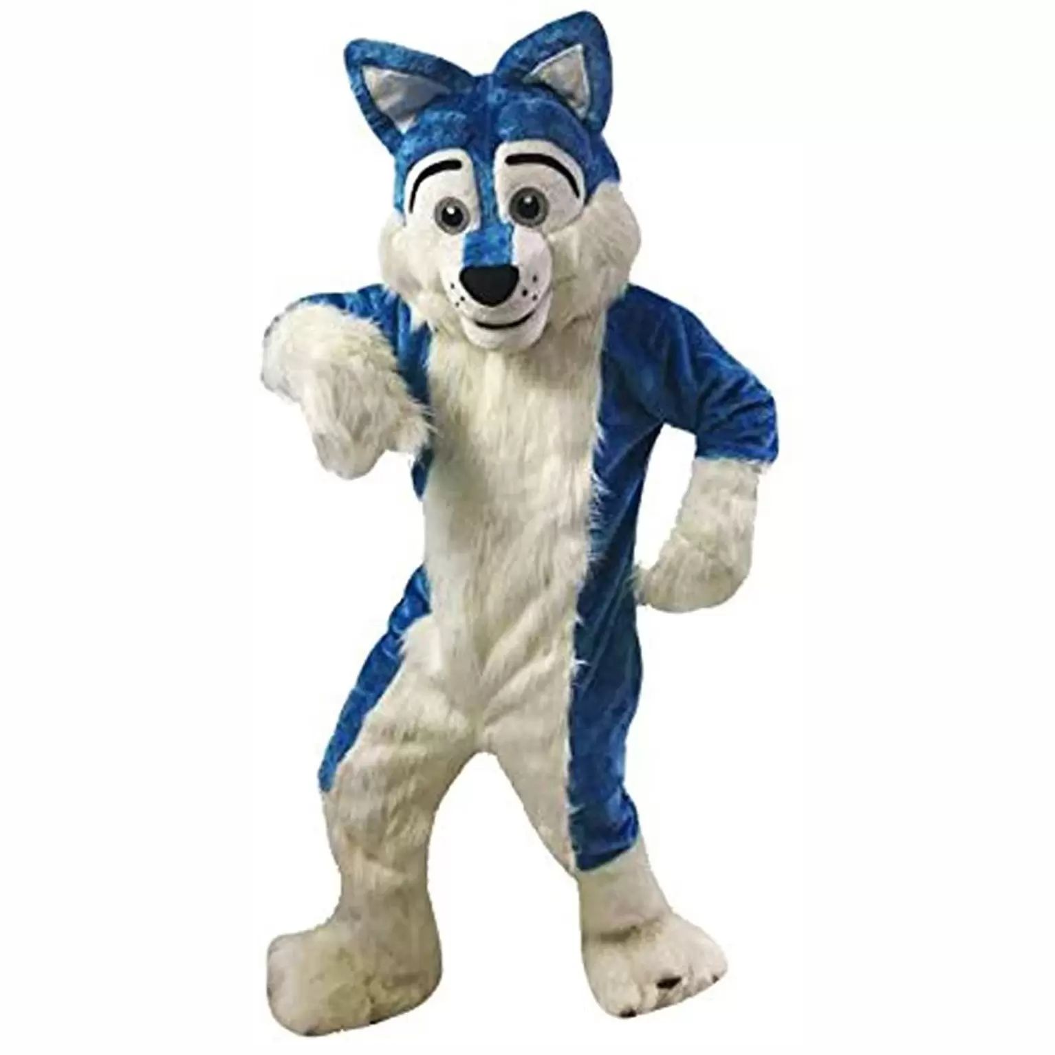 2022 Wolf Dog Husky Fursuit Mascot Costumes Halloween Fancy Party 