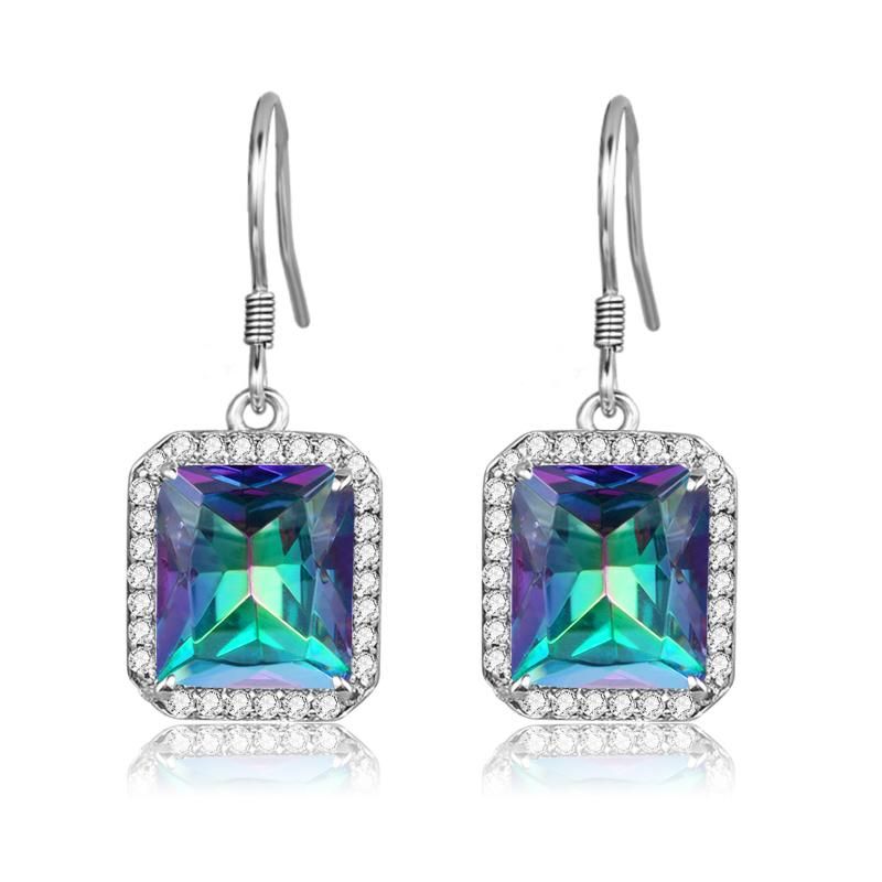 Mystic Topaz t White Gold Couleur