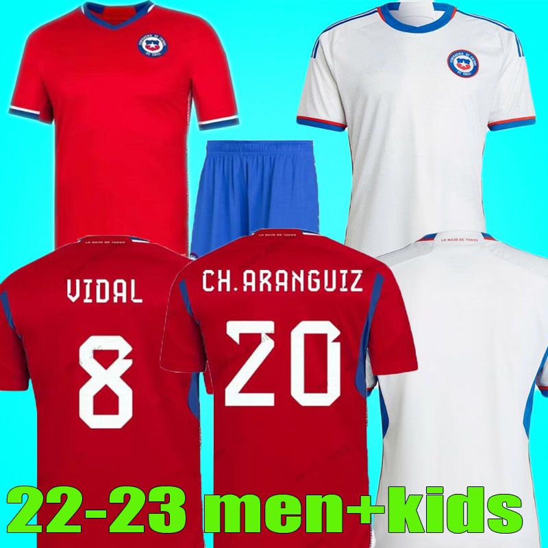 2022 2023 Chilean Soccer Jerseys 22 23 Camiseta Chilenas ALEXIS VIDAL