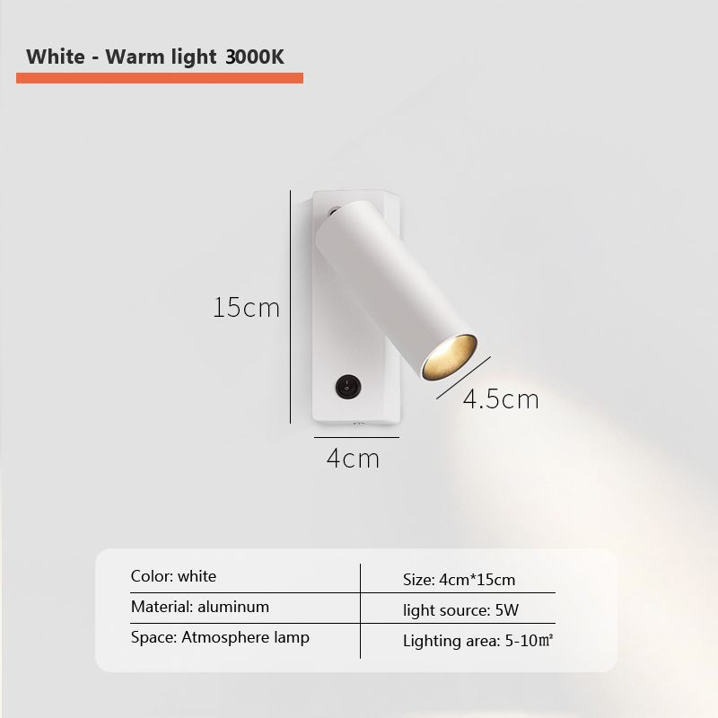 Lumi￨re ￠ la main blanche 1pcs