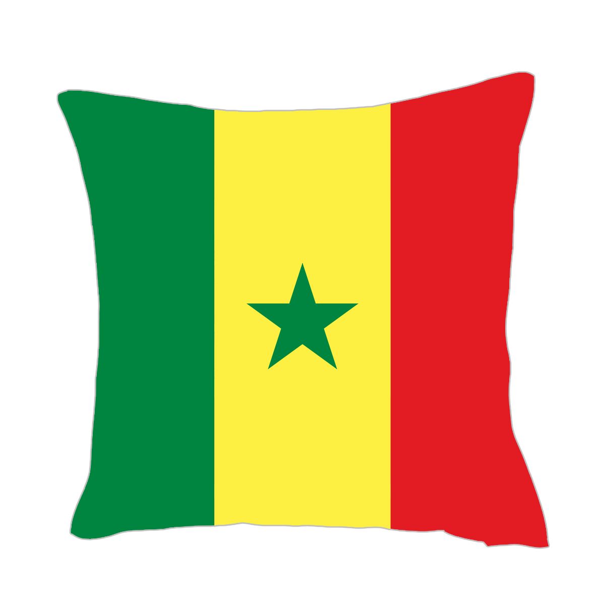 Senegal -Kissenbedeckung