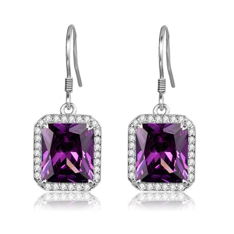 Amethyst p White Gold Couleur