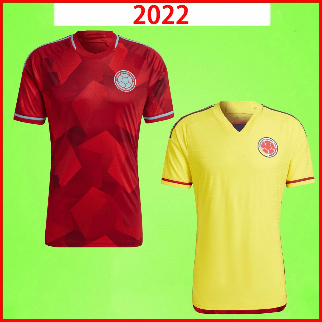 2022 Colombia Soccer Jersey 22 23 