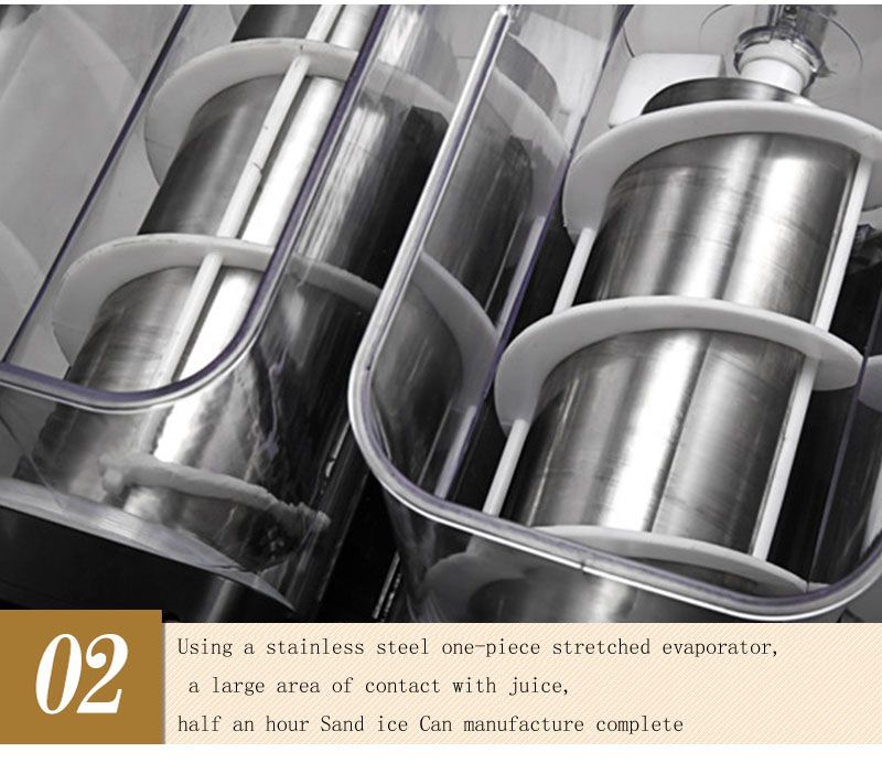 Description Picture 4 of itemFour tank smoothie machine ice slush machine commercial slushie machine commercial slush frozen drink machine