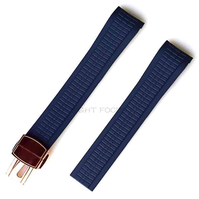 21mm(buckle 18mm)navy rose gold