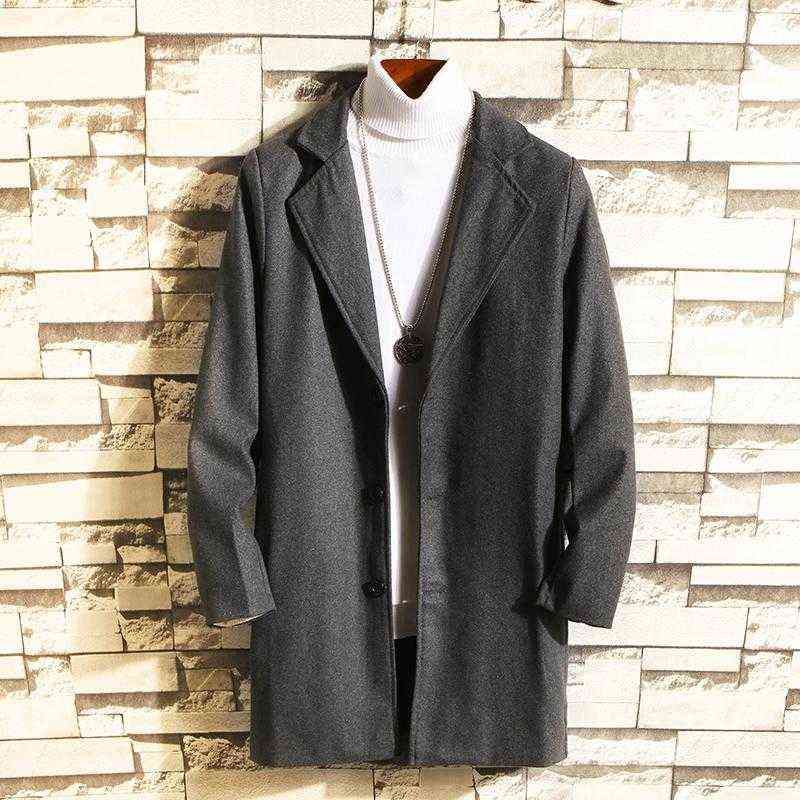 deep gray trench